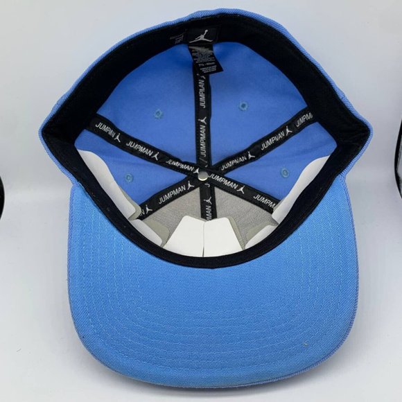 Air Jordan UNC Jumpman Hat 7 1/2 Fitted Cap Chicago Bulls Men - Picture 4 of 6